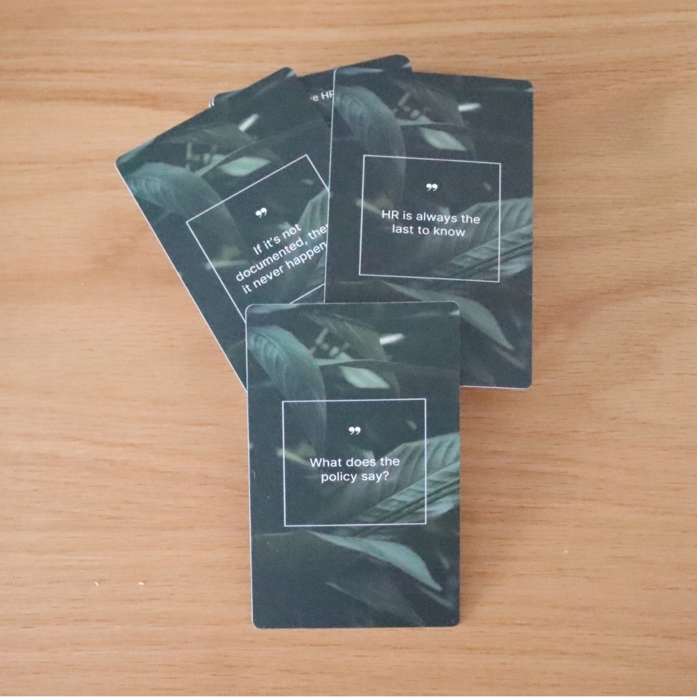 The HR Paperie Mood Cards I Mood Cards for HR Professionals I Inspirational - Picture 3 of 4